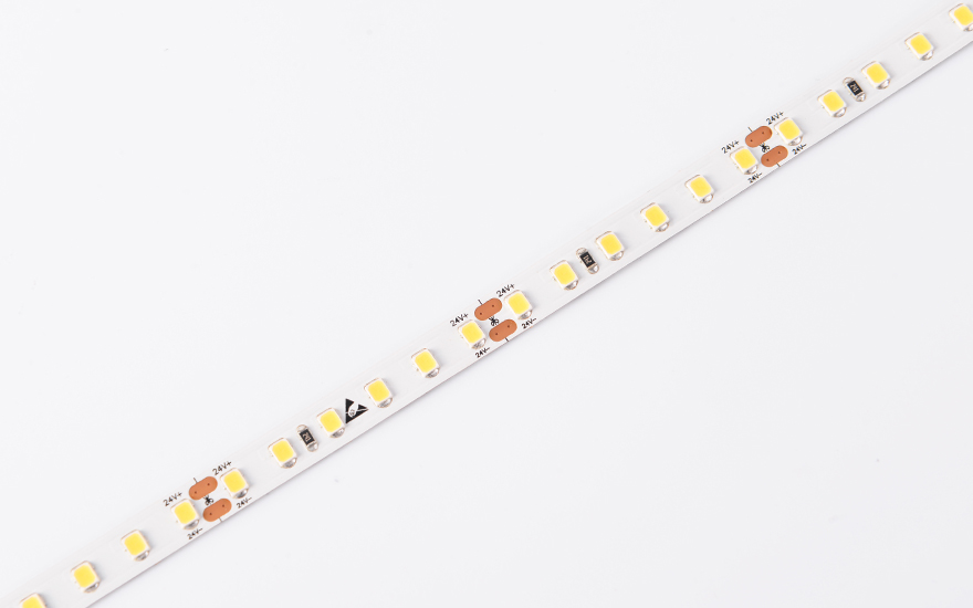 LED стрічка COLORS 120-2835-24V-IP20 9.6W 630Lm 1900K Amber 5м (D8120-24V-8mm-GW) D8120-24V-8mm-GW