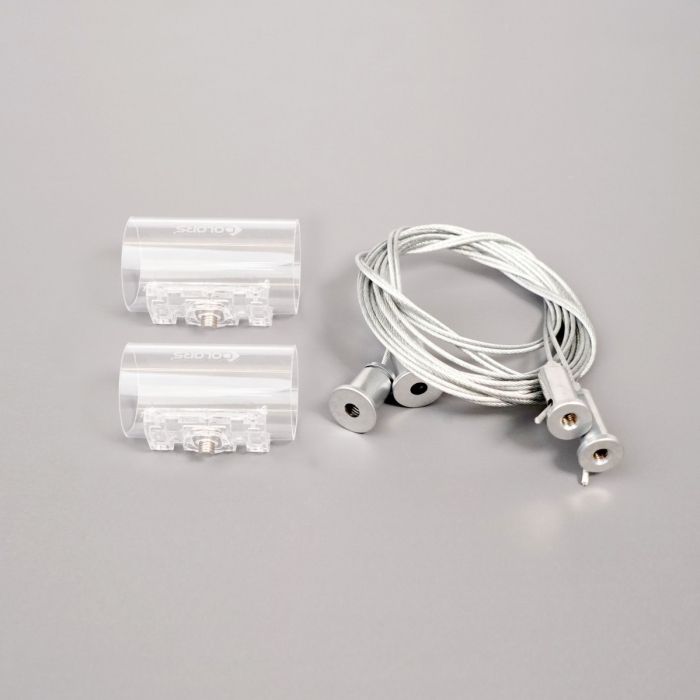 Комплект підвісів 2шт для LED неону COLORS NNR25 / NNR25P (AS-NNR25LHX-0038)