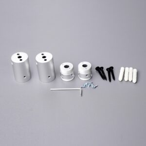 Комплект кріплень 2шт для вертикального жорсткого монтажу LED неону NNR25 / NNR25P COLORS (AS-NNR25VCC-XX-2)