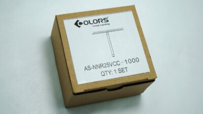 Комплект кріплень 2шт для вертикального жорсткого LED неону COLORS NNR25 (AS-NNR25VCC1-1000)