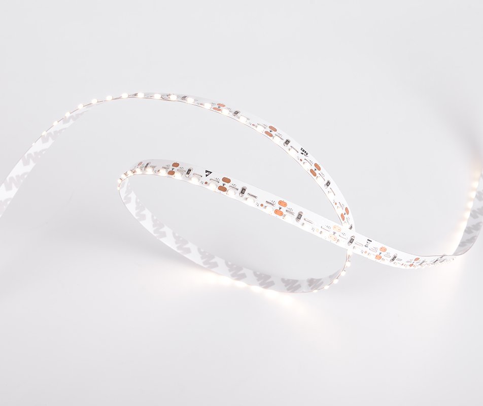 LED стрічка COLORS бокового світіння 120-3014-12V-IP33 9,6W 730Lm 3000K 5м (D4120-12V-8mm-WW)