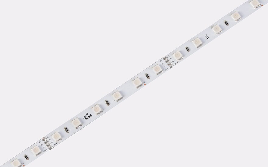 Світлодіодна стрічка COLORS 60-5050-24V-IP33 14.4W RGB 5м (D560RGB-24V-10mm) RGB стрічка COLORS 60-5050-24V-IP33 14.4W RGB 5м (D560RGB-24V-10mm)