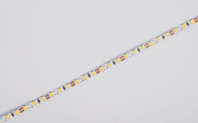 LED стрічка COLORS 120-2835-12V-IP33 9.6W 770Lm 3000K 5м (D8120-12V-5mm-WW)