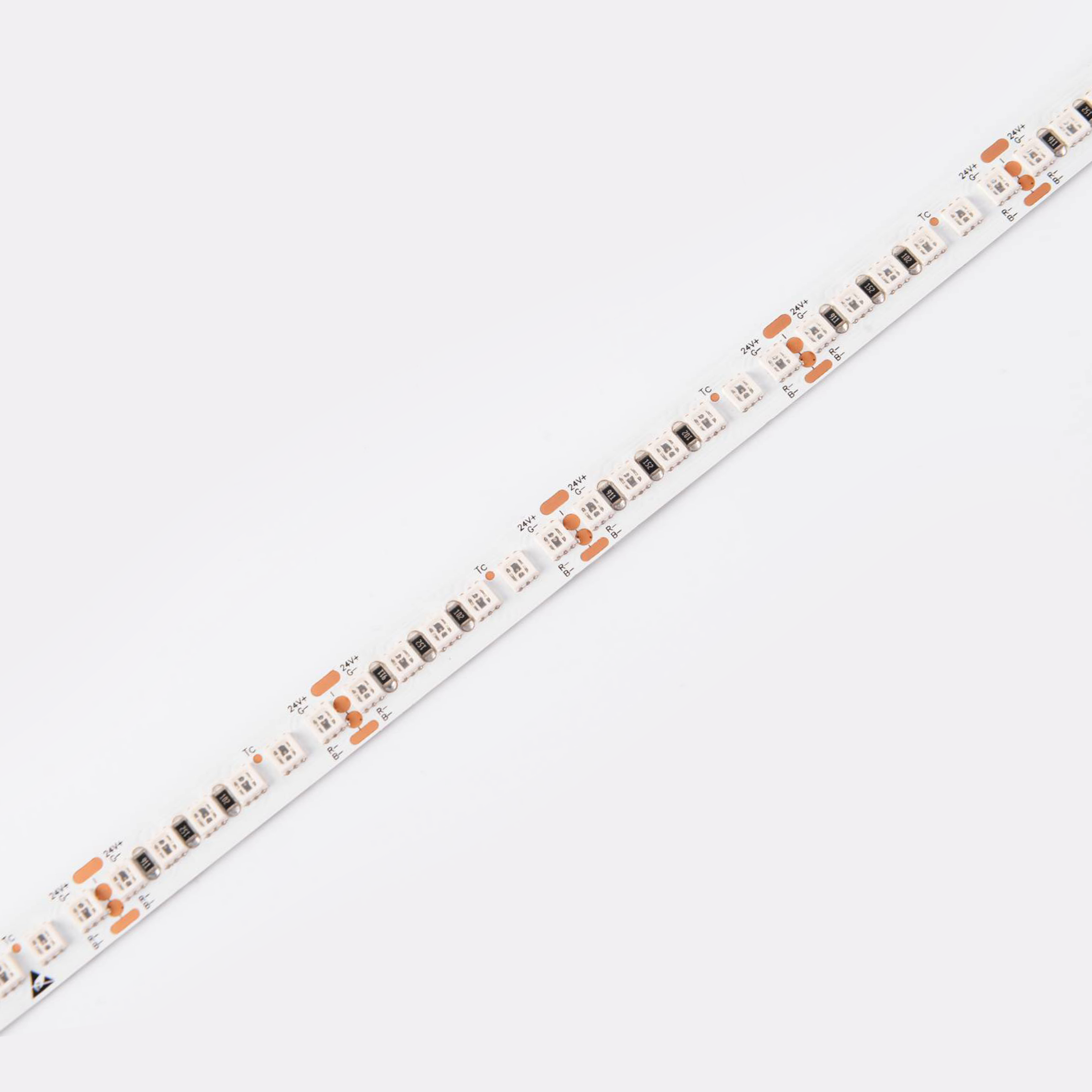 DA168RGB-24V-10mm COLORS LED стрічка 168-3838-24V-IP33 17.3W RGB 5м