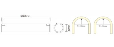 LED неон COLORS NNR25
