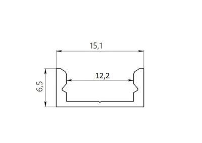 LED профіль ЛП7