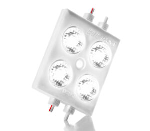 LED модуль ELF SOL+ 4SMD 2835 12В 1.91Вт 280Лм 170° IP67 білий 7000-8000K