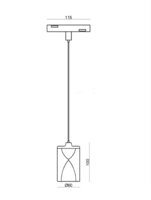 almg-m19-3k4k-bkgd-Світильник-підвісний-3W