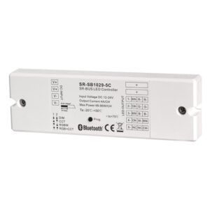 LED контролер Bluetooth DIM RGBW RGB+CCT 5CHx4A 12-24V SR-SB1029-5C SUNRICHER