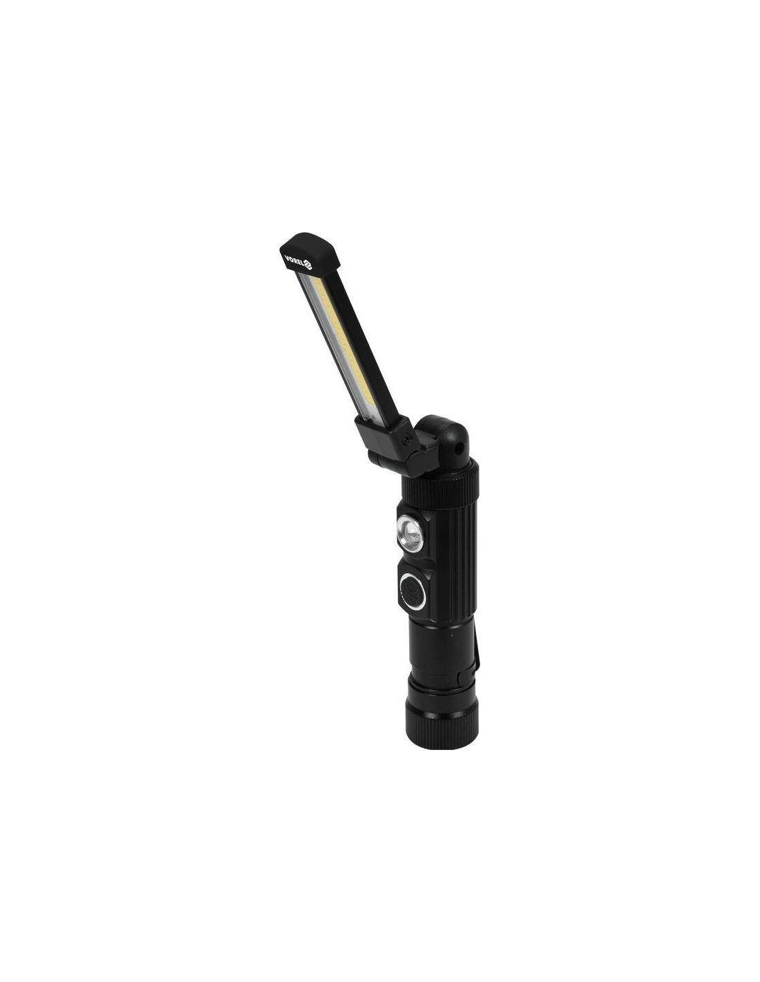 LED USB ліхтар акумуляторний Li-Ion 3W COB 600mAh 300Lm 5 режимів арт. 82734 VOREL