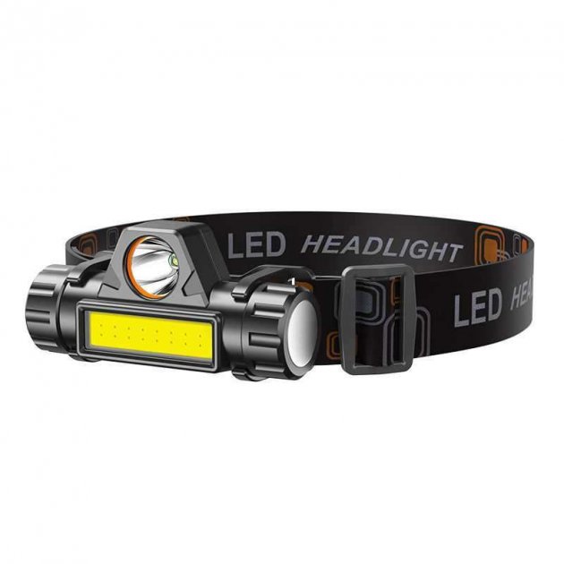 LED ліхтар налобний акумуляторний BL-872 LED ліхтар налобний акумуляторний Li-Ion 3W 600Lm 850mAh 2 режими BL-872 15824