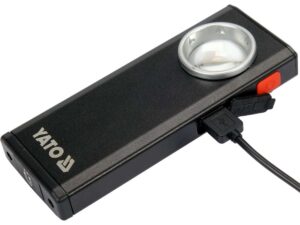 LED USB ліхтар акумуляторний Li-Po функція PowerBank 5+1W 500Lm 1500mAh арт. YT-08556 YATO