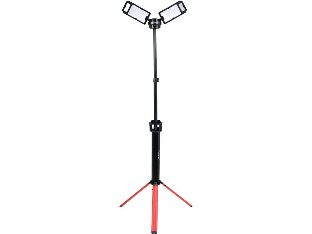 LED Прожектор акумуляторний на штативі 2шт 50W 500-5000Lm h=95-140см арт. YT-81811 YATO