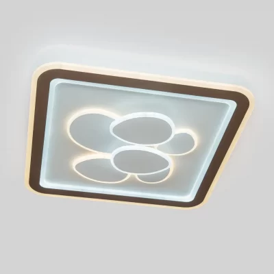 VIOLUX OREO Світильник LED SMART з пультом 120W 3000K-5000K 9000LM квадрат 550мм коричневий