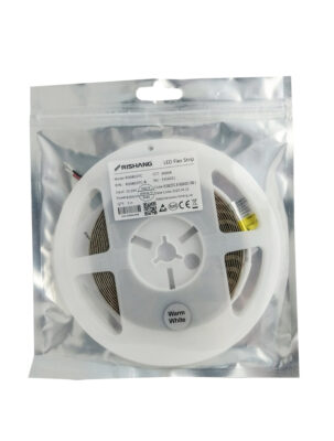 LED стрічка RISHANG 120-2835-24V-IP20 8.6W 745Lm 3000K CRI90 5м (RD08C0TC-B)