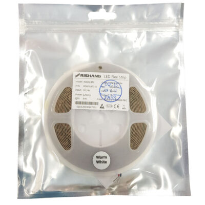 LED стрічка RISHANG 128-2835-24V-IP20 12W 1434Lm 3000K CRI90 5м (RD00C8TC-A)