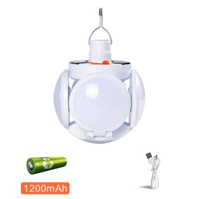 LED ліхтар акумуляторний кемпінговий SOLAR LIGHTS 5W 1300mAh 300Lm LL-SL-5-1300