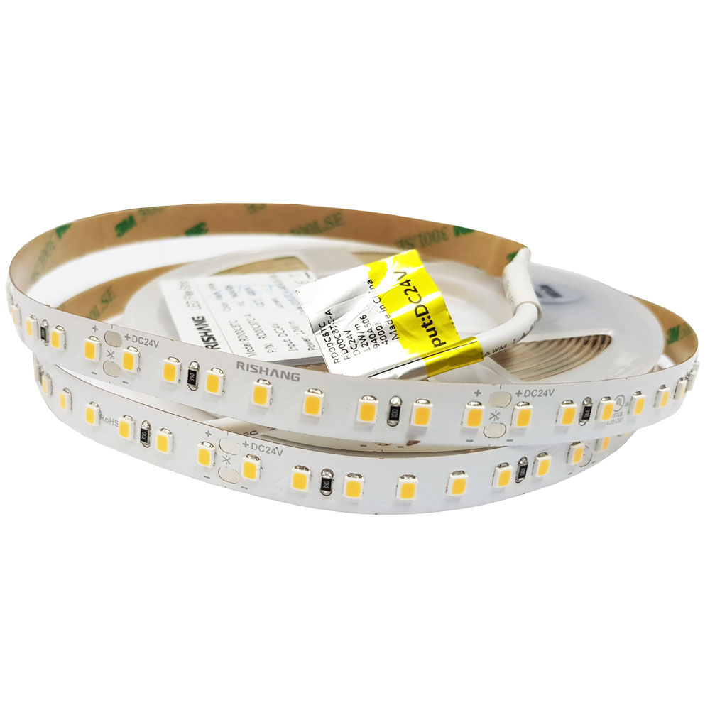 LED стрічка RISHANG 128-2835-24V-IP20 12W 1578Lm 4000K CRI90 5м (RD00C8TC-A)