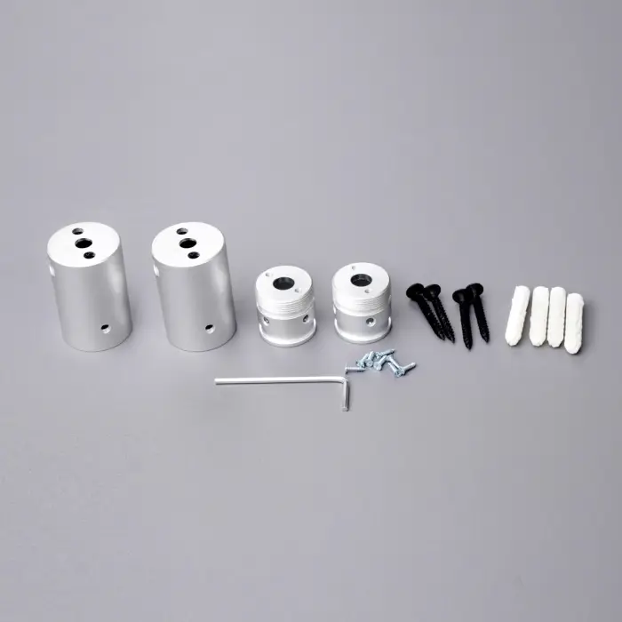 Комплект кріплень 2шт для вертикального монтажу LED неону NNR18 COLORS (AS-NNR18VCC-XX-2)