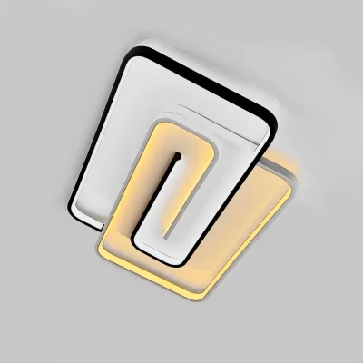 VIOLUX DOMINO-P Світильник SMART з пультом 100W 3000K-5000K 5500LM прямокутник 600x400мм білий