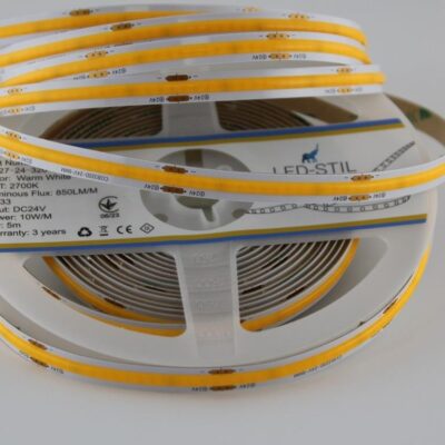 UC27-24-320-8-90 LED strip LED-STIL COB-24V-IP33 10W 850Lm 2700K CRI90 8mm