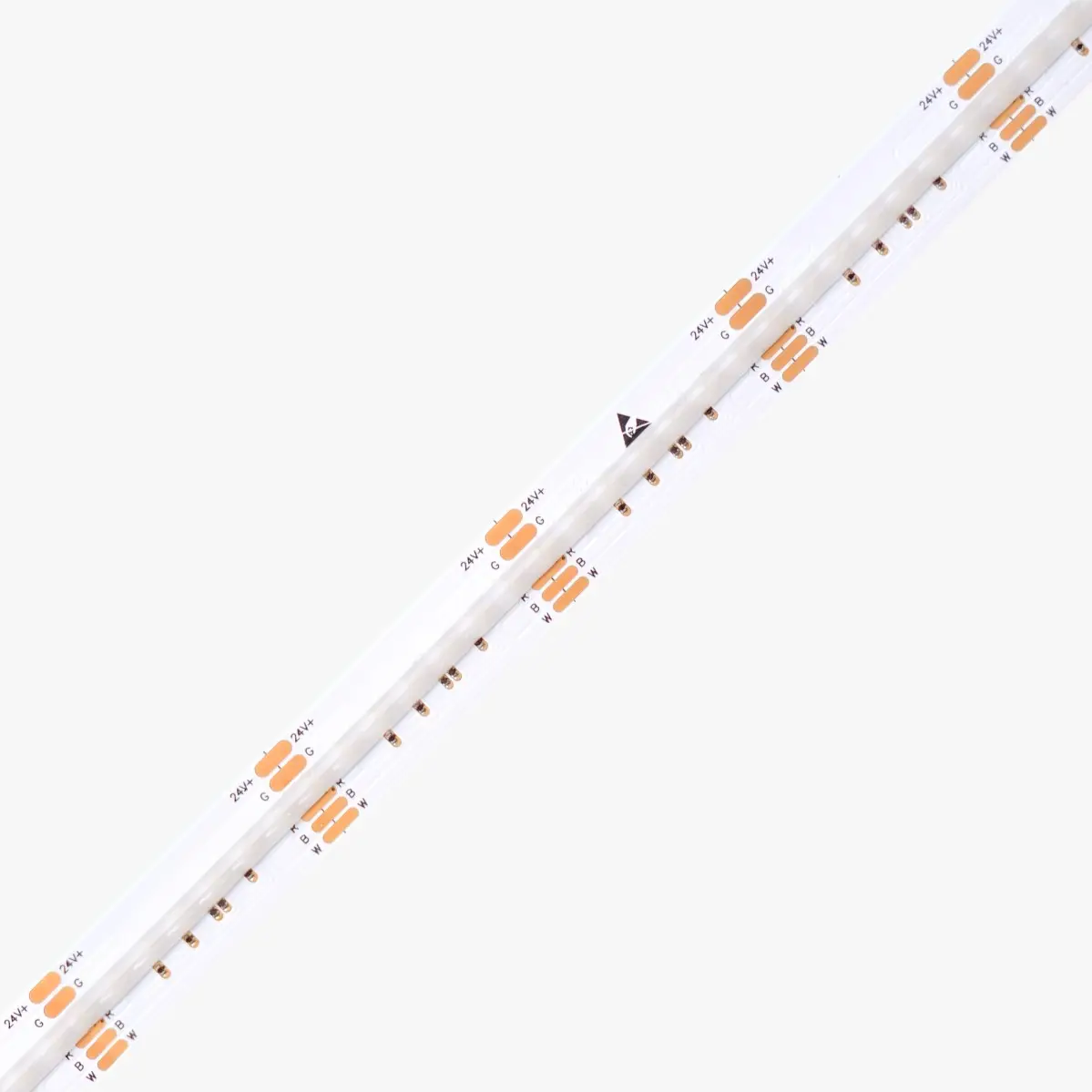 DF6RGBW-24V-12mm COLORS LED стрічка COB-24V-IP33 16,8W RGB+4000K