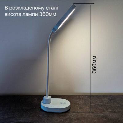 ASPEN VIOLUX Настільна лампа акумуляторна 6W 4200K 2400мА⋅г 300LM 6год