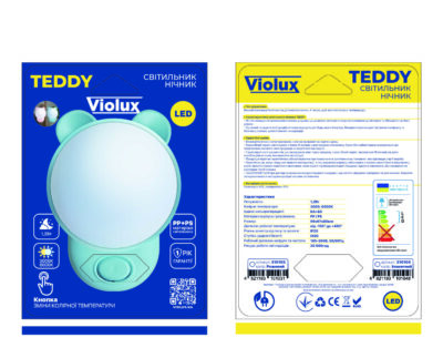 TEDDY VIOLUX Нічник 1,2W 3000K/6000K