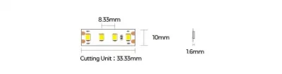 D8120-48V-10mm COLORS 120-2835-48V-IP20 9.6W