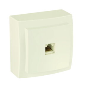 Розетка Nilson Themis кремова комп'ютерна CAT5e RJ45