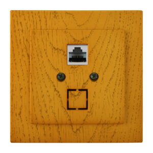 Розетка Nilson Touran дуб комп'ютерна CAT5e RJ45
