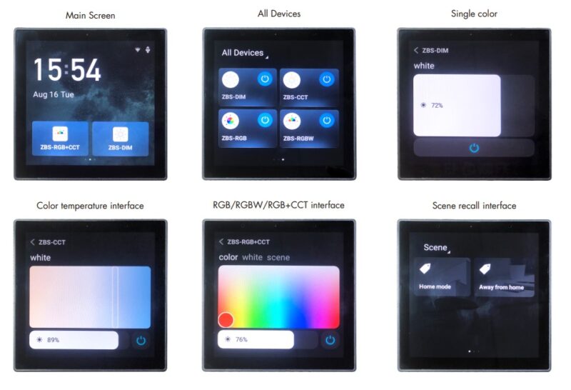 ZigBee Smart Panel Skydance
