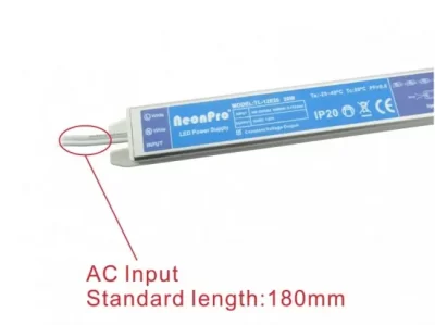Блок живлення Slim IP20 12V 20W NeonPro (TL-12E20)