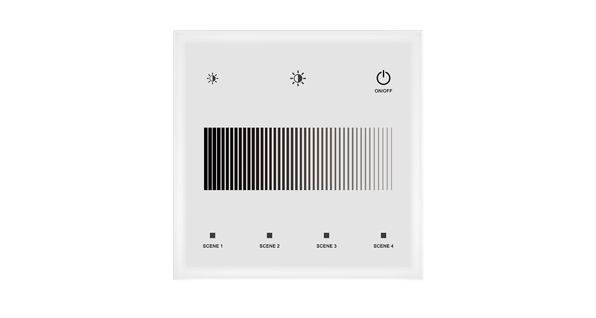 1-Zone-Dimming-Touch-Panel-DMX-Master-100-240VAC-Input-T11-S-Skydance-White