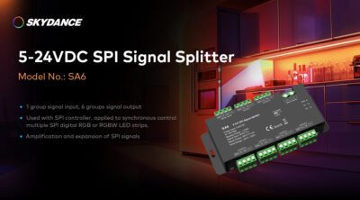 5-24VDC-6-Way-SPI-Signal-Splitter-SA6-Skydance