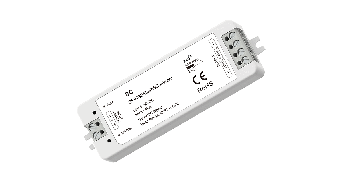5-24VDC-RF-SPI-RGB-RGBW-LED-Controller-SC-Skydance SC-Skydance