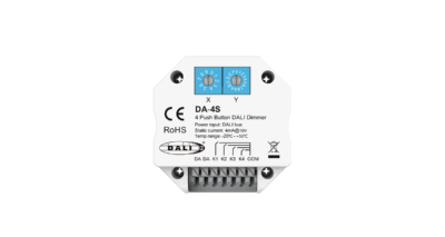 DALI-4-Push-Button-Dimmer-DA-4S-Skydance