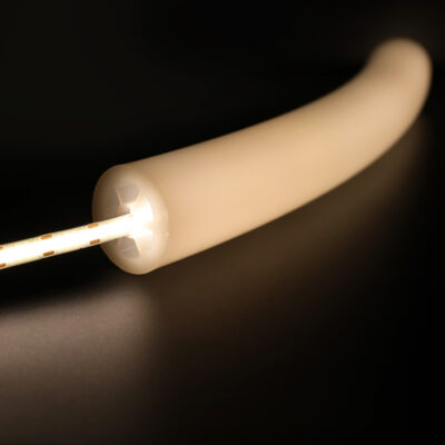 D40 Waterproof IP67 Flexible LED Channel Silicone For 10mm LED Light Strips