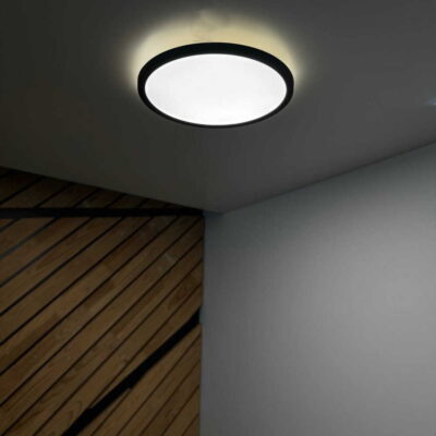 millennium-bl-violux-round-led-panel-26w-black-361226