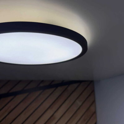 millennium-bl-violux-round-led-panel-26w-black-361226