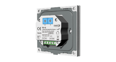 TD1-S-Skydance-1-Zone-24VDC-DALI-Bus-Wall-Mounted-Touch-DALI-Panel-white