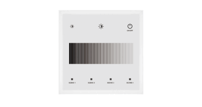 TD1-S-Skydance-1-Zone-24VDC-DALI-Bus-Wall-Mounted-Touch-DALI-Panel-white