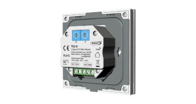 TD2-S-Skydance-1-Zone-24VDC-DALI-CCT-Bus-Wall-Mounted-Touch-DALI-Panel-White