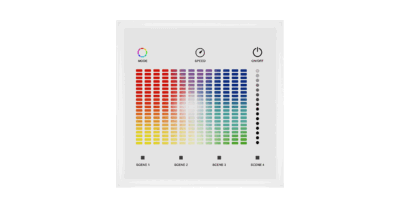 TD3-S-Skydance-1-Zone-24VDC-RGB-DALI-Bus-Wall-Mounted-Touch-DALI-Panel-White