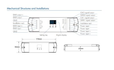 DS-L-Skydance-5-24VDC-DMX512-SPI-Decoder-With-RF