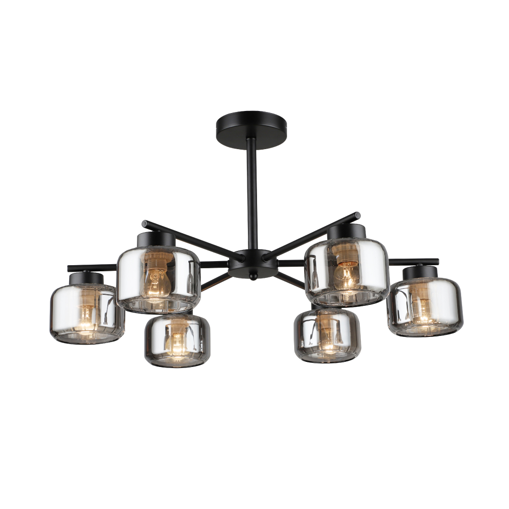 raphael-violux-e27x6-black-230036 raphael-violux-e27x6-black-230036