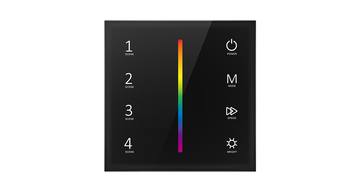 T3-1-Skydance-3CHx4A-12-24VDC-CV-RGB-Touch-Panel-Controller-Black T3-1-Skydance-3CHx4A-12-24VDC-CV-RGB-Touch-Panel-Controller-Black