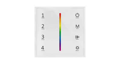 T3-1-Skydance-3CHx4A-12-24VDC-CV-RGB-Touch-Panel-Controller-White