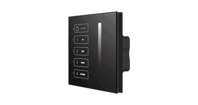 TL4-1D-Skydance-Wall-Mounted-Touch-Panel-DALI-Master-Black