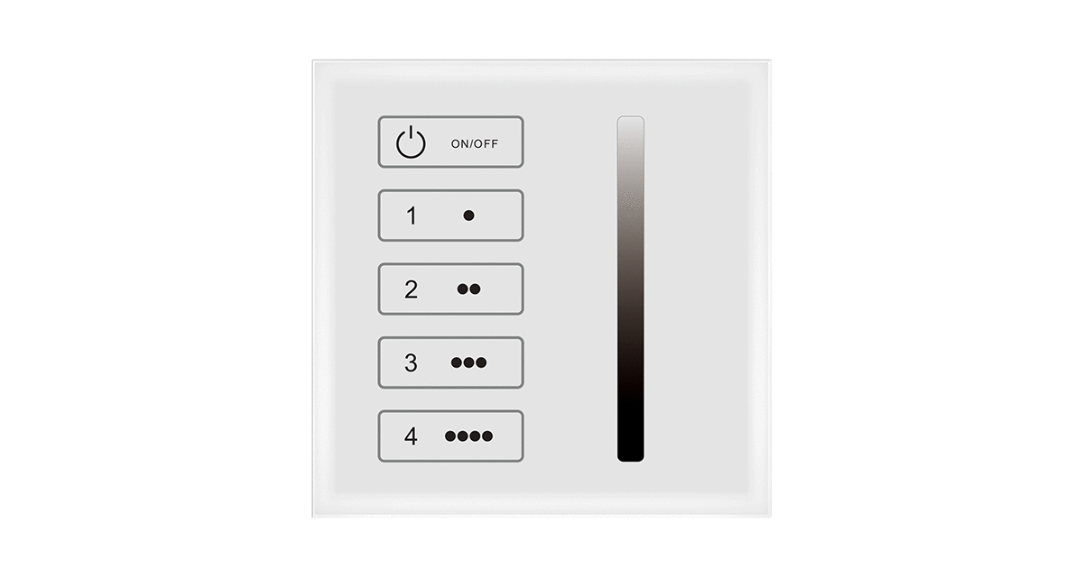 TL4-1D-Skydance-Wall-Mounted-Touch-Panel-DALI-Master-White